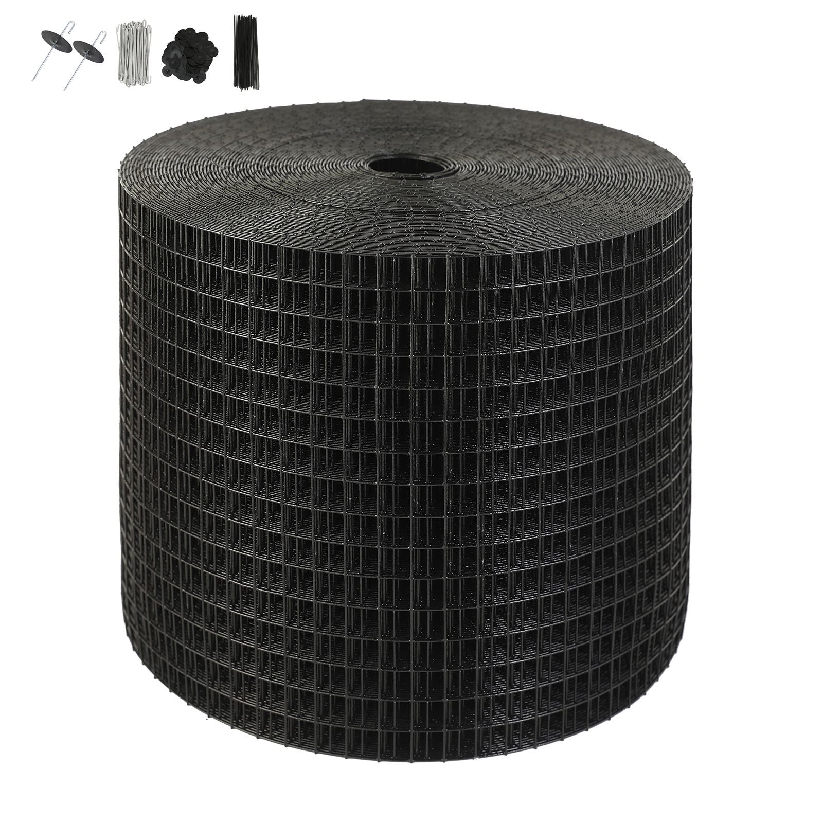 6 in x 100ft Solar Panel Bird Guard Critter Guard Roll Kit 60pcs Fasteners