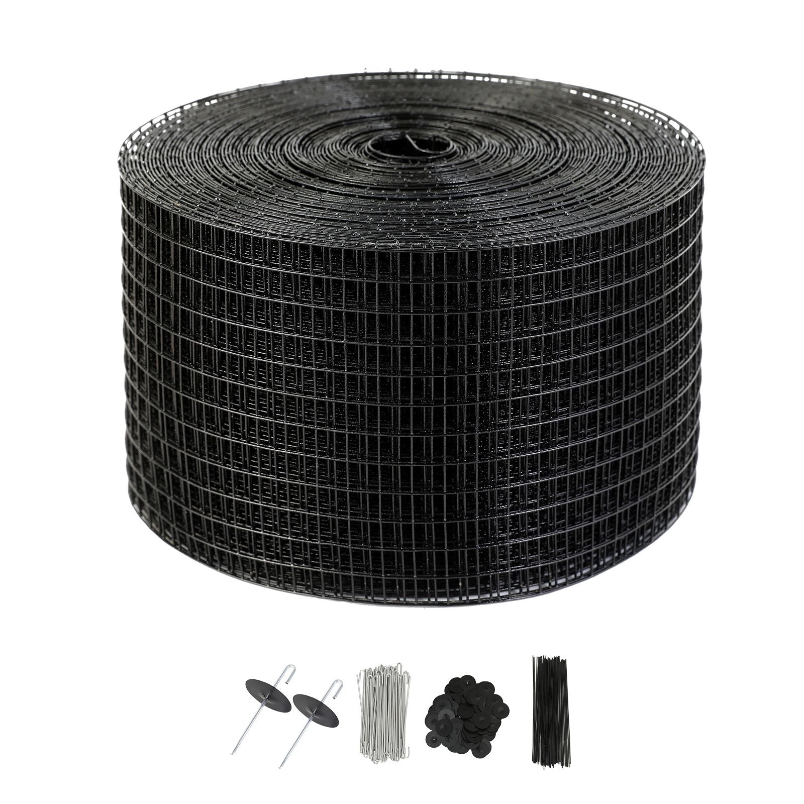 8in x 100ft Solar Panel Bird Guard Critter Guard Roll Kit 100pcs Fasteners