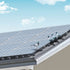 8in x 100ft Solar Panel Bird Guard Critter Guard Roll Kit 70pcs Fasteners