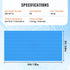 24x12ft 12 Mil Solar Pool Cover Blanket Blue Swimming Pool Heat Cover