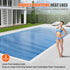 24 x 12 ft Solar Pool Cover 8 Mil Rectangle Solar Blanket Blue