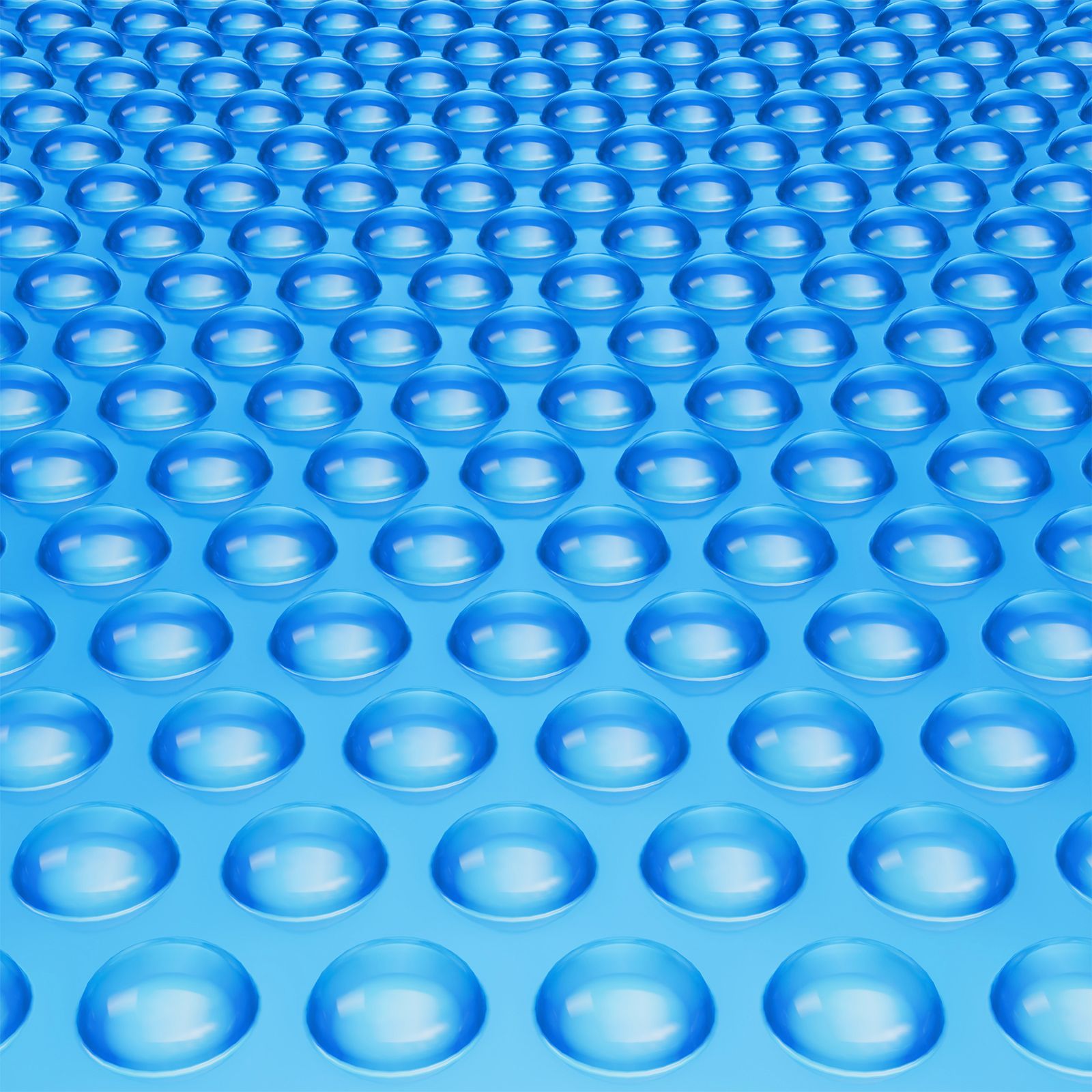 24 x 12 ft Solar Pool Cover 8 Mil Rectangle Solar Blanket Blue