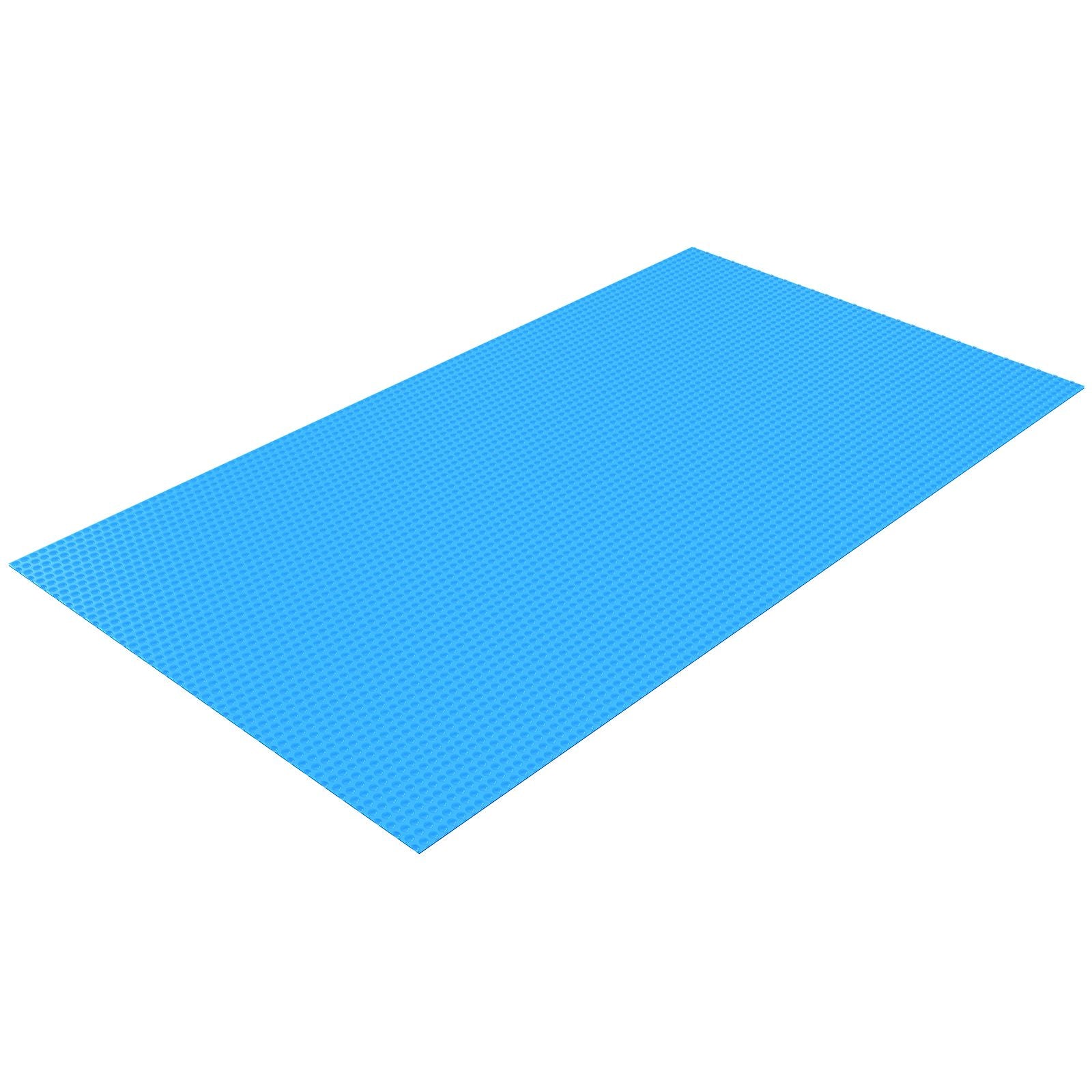 24 x 12 ft Solar Pool Cover 8 Mil Rectangle Solar Blanket Blue