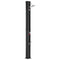 VEVOR Outdoor Solar Heated Shower, 35L Poolside Shower Kit with Shower Head and Foot Shower Tap, Double Buckle Fast Assembly W/ Pre-Drilled Holes for Outdoor Backyard Poolside Beach Spa