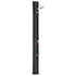 VEVOR Outdoor Solar Heated Shower, 35L Poolside Shower Kit with Shower Head and Foot Shower Tap, Double Buckle Fast Assembly W/ Pre-Drilled Holes for Outdoor Backyard Poolside Beach Spa