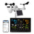 7‑in‑1 Wi‑Fi Weather Station – Solar Sensor, 7.5" Display, Indoor/Outdoor