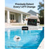 7-in-1 Wi-Fi Weather Station with APP, 190.5 mm Display, Wireless Solar Powered Outdoor Sensor, with Pool Thermometer, Rain Gauge, Indoor Outdoor for Weather Forecast Wind Speed Pool Temperature