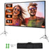 150" Projector Screen with Stand 4K HD Outdoor Movie Screen 16:9