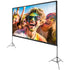 150" Projector Screen with Stand 4K HD Outdoor Movie Screen 16:9