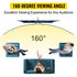 70 Inch Projector Screen with Tripod Stand 4K HD 16:9 Portable Screen