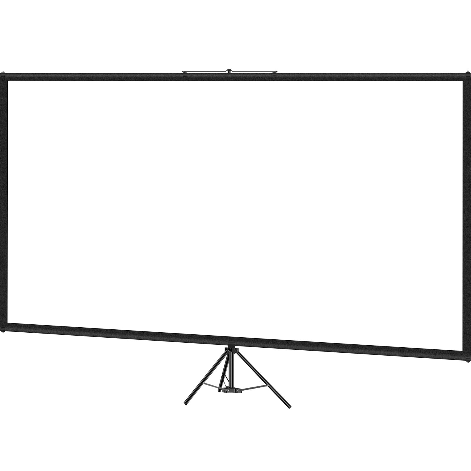 Tripod Projector Screen with Stand 70 inch 16:9 4K HD Projection Screen Stand Wrinkle-Free Height Adjustable Portable Screen for Projector Indoor & Outdoor for Movie, Home Cinema, Gaming, Office