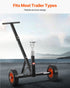 600lb Trailer Dolly with 1-7/8" Hitch Ball & 10" Solid Tires