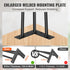 Set of 4 Hairpin Table Legs 28in Heavy Duty Steel Desk Legs 408kg Capacity