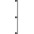 Pipe Stair Handrail, 1.8m Staircase Handrail, 200KG Load Capacity Carbon Steel Pipe Handrail, Industrial Pipe Handrail with Wall Mount Support, Round Corner Wall Handrailings for Indoor, Outdoor