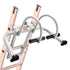 2-in-1 Ladder Stabilizer Roof Hook Steel Wall Standoff 330lb Capacity