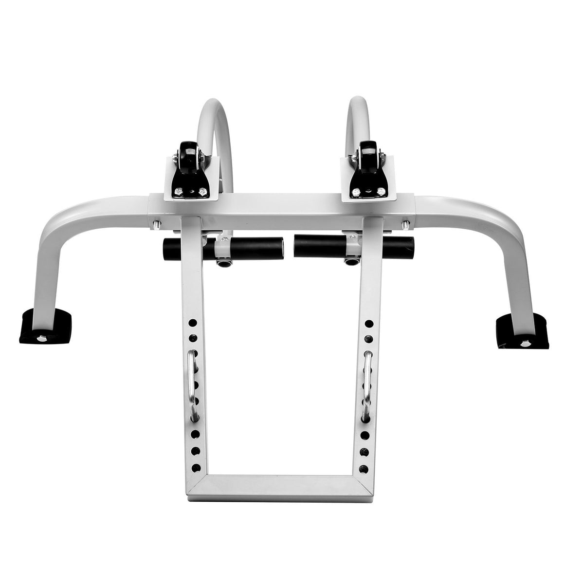 2-in-1 Ladder Stabilizer Roof Hook Steel Wall Standoff 330lb Capacity