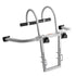 Ladder Stabilizer, 2 in 1 Extension Wall Ladder Standoff Hook, Roof Ridge Ladder Accessories Both Horizontally and Vertically, Heavy-duty Steel Rubber Grip T-Bar, Quick Access to Steep Roofs