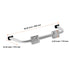 Heavy-Duty Steel Extension Ladder Standoff Stabilizer with Wing Span Kit