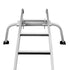 Heavy-Duty Steel Extension Ladder Standoff Stabilizer with Wing Span Kit