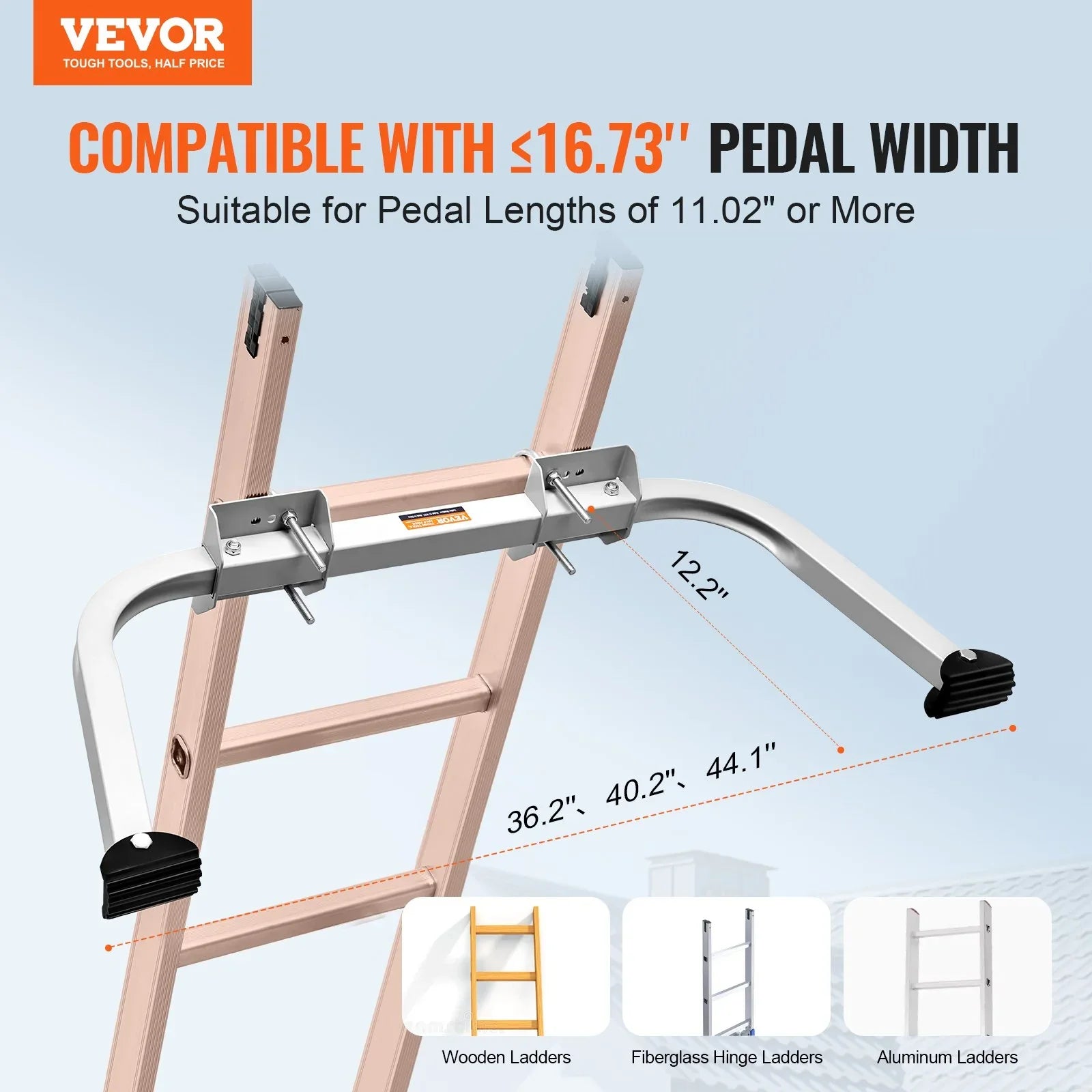 Ladder Stabilizer Extension Ladder Standoff Heavy Duty Wing Span