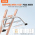 Ladder Stabilizer with Wing Span Heavy Duty Steel Roof Hook Stabilizer