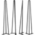 Hairpin Table Legs 16 inch, Set of 4 DIY Desk Table Legs 3 Rods Heavy Duty