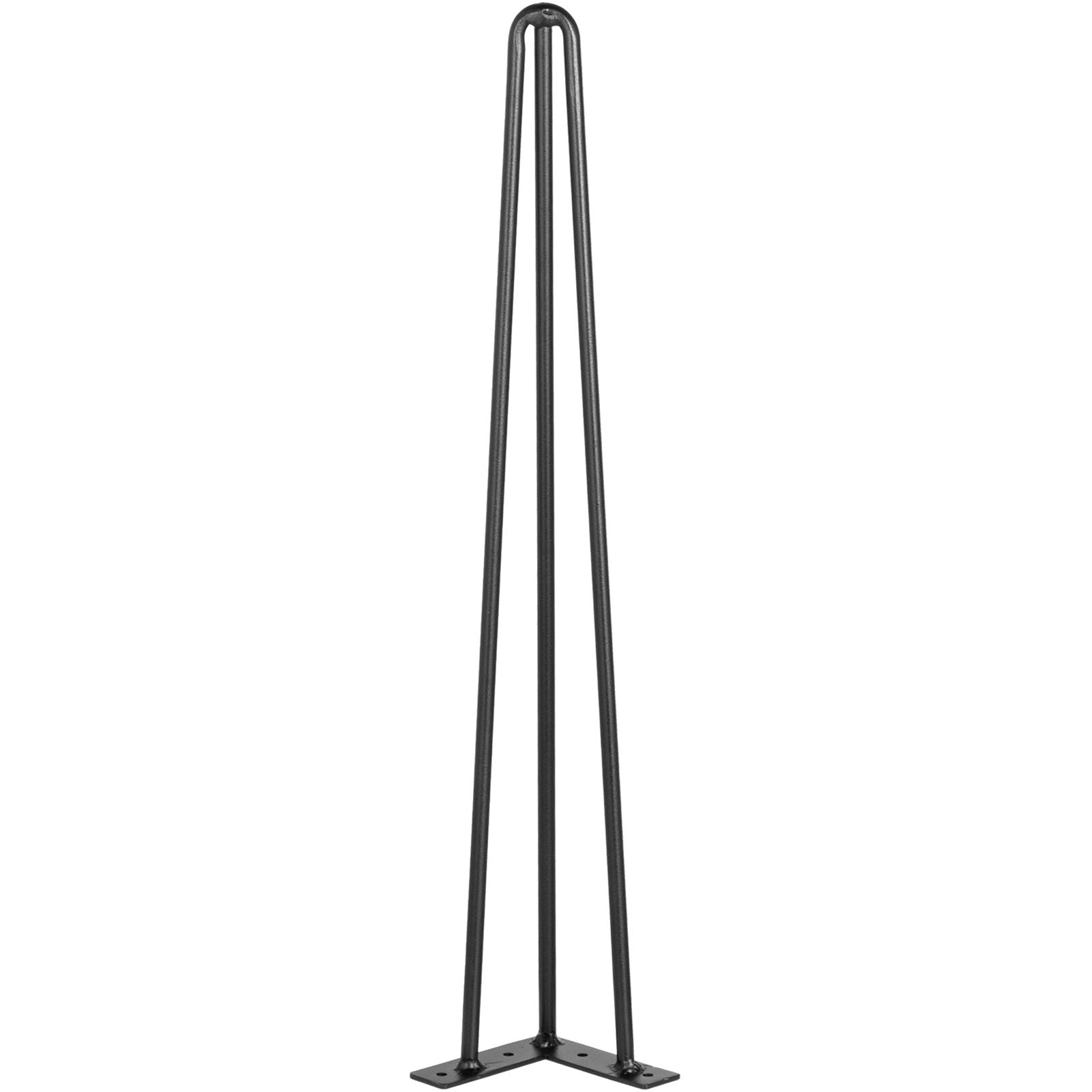 Hairpin Table Legs 28 inch, Set of 4 DIY Desk Table Legs 3 Rods Heavy Duty