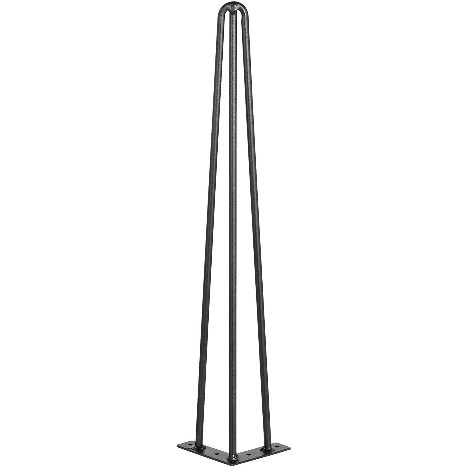 Hairpin Table Legs 28 inch, Set of 4 DIY Desk Table Legs 3 Rods Heavy Duty