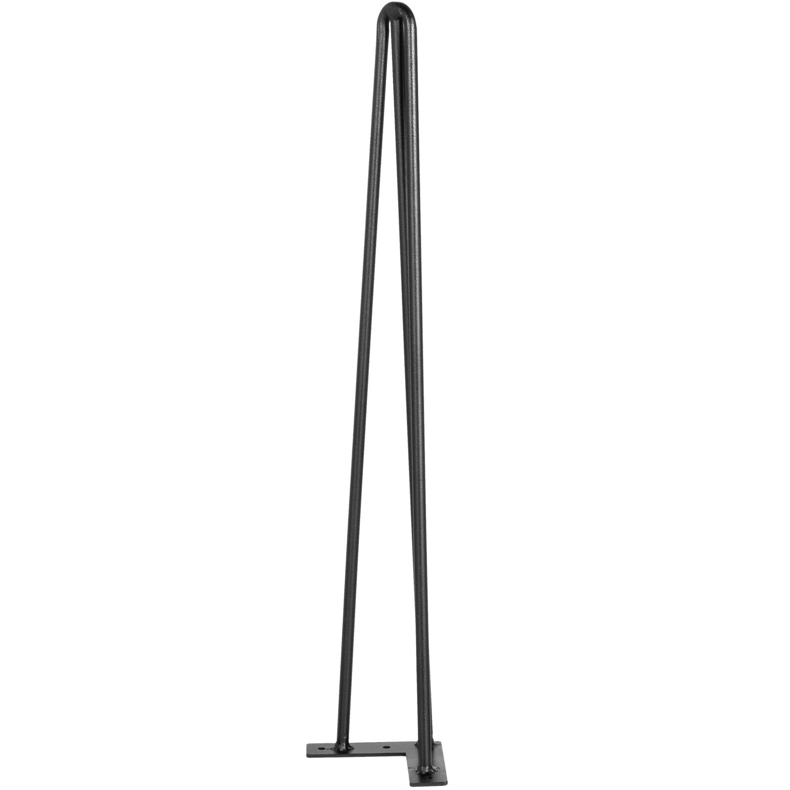 VEVOR Hairpin Table Legs 28 inch, Set of 4 DIY Desk Table Legs 3 Rods Heavy Duty
