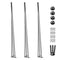 Set of 4 Hairpin Table Legs 36-Inch Heavy Duty DIY Desk Legs, 3-Rod Set