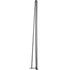 Set of 4 Hairpin Table Legs 36-Inch Heavy Duty DIY Desk Legs, 3-Rod Set