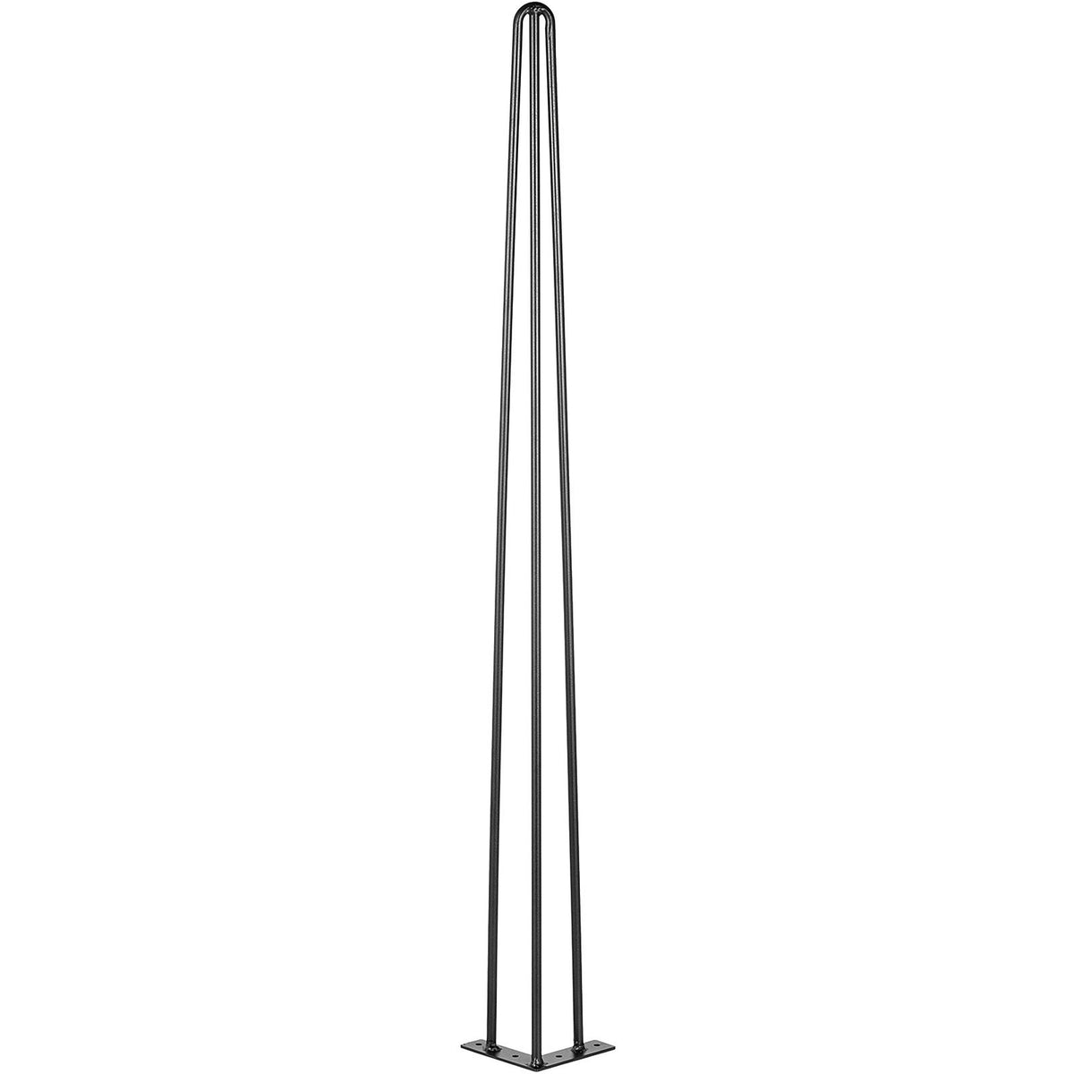 Set of 4 Hairpin Table Legs 36-Inch Heavy Duty DIY Desk Legs, 3-Rod Set