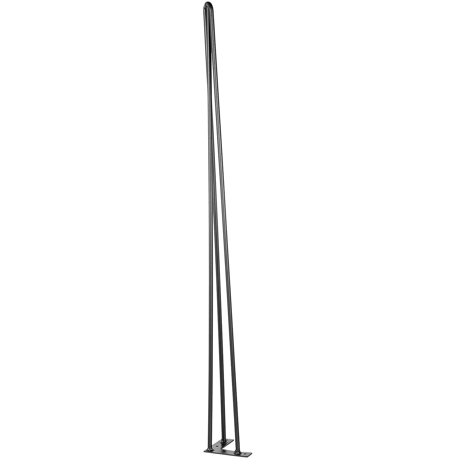 Hairpin Table Legs 40 inch, Set of 4 DIY Desk Table Legs 3 Rods Heavy Duty