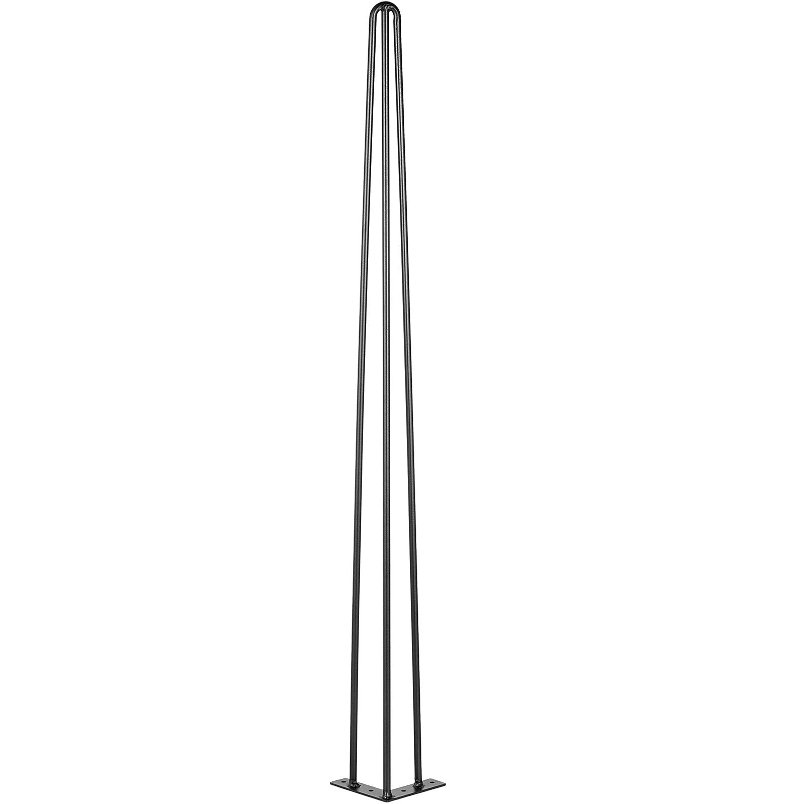 Hairpin Table Legs 40 inch, Set of 4 DIY Desk Table Legs 3 Rods Heavy Duty