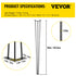 Hairpin Table Legs 40 inch, Set of 4 DIY Desk Table Legs 3 Rods Heavy Duty