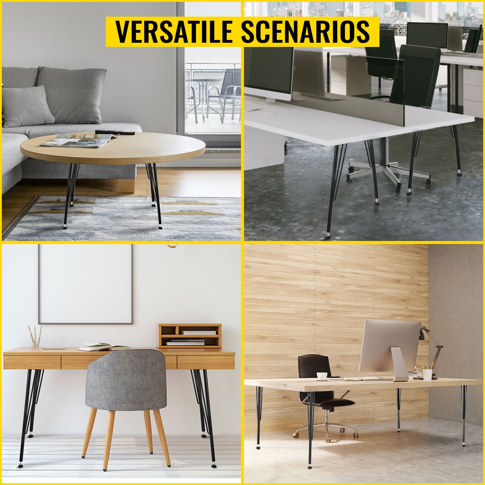 Hairpin Table Legs Metal Coffee Table Legs Desk 28