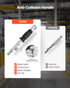 Permanent Magnetic Lifter, 600 kg Pulling Capacity, Heavy Duty N42 Neodymium Lifting Magnet with Release Handle and Steel Hook, Used in Shop Crane and Hoist, for Lifting Plate Steel, Board