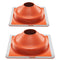 2 Pcs Metal Roof Pipe Flashing Boot Fit 170-355 mm Pipe High Temp Silicone