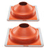 2 Pcs Metal Roof Pipe Flashing Boot Fit 170-355 mm Pipe High Temp Silicone