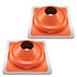 2 Pcs Metal Roof Pipe Flashing Boot Fit 160-300 mm Pipe High Temp Silicone