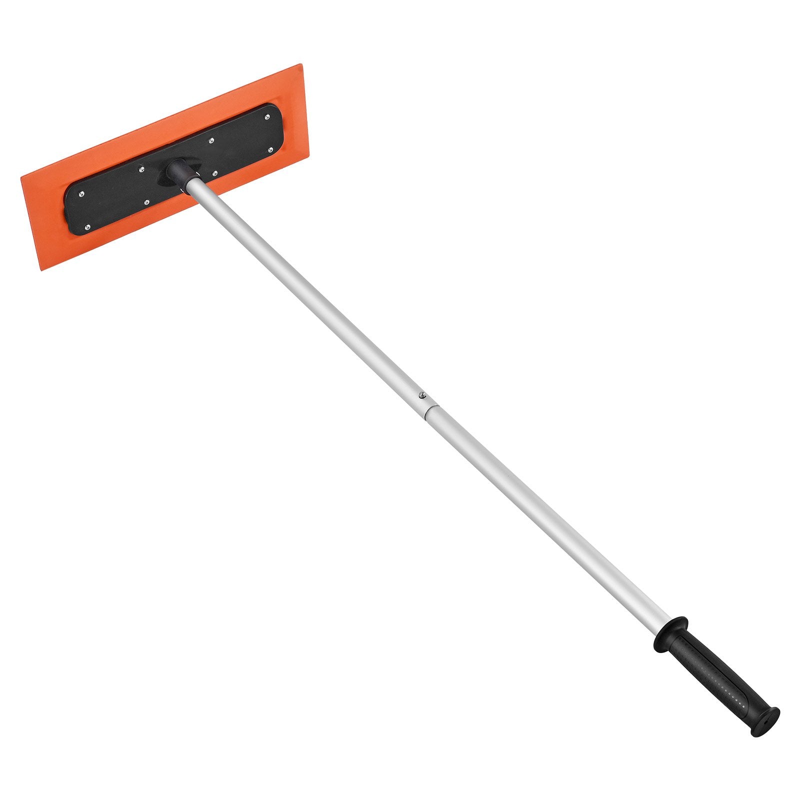 Snow Roof Rake, 1.2m Long Reach Car Roof Snow Scraper, 45cm Foam Blade for No Scratches, Non-Slip Handle, Lightweight Snows Removal Tool for Vehicle Garage Rooftop Leaves Debris Clearing