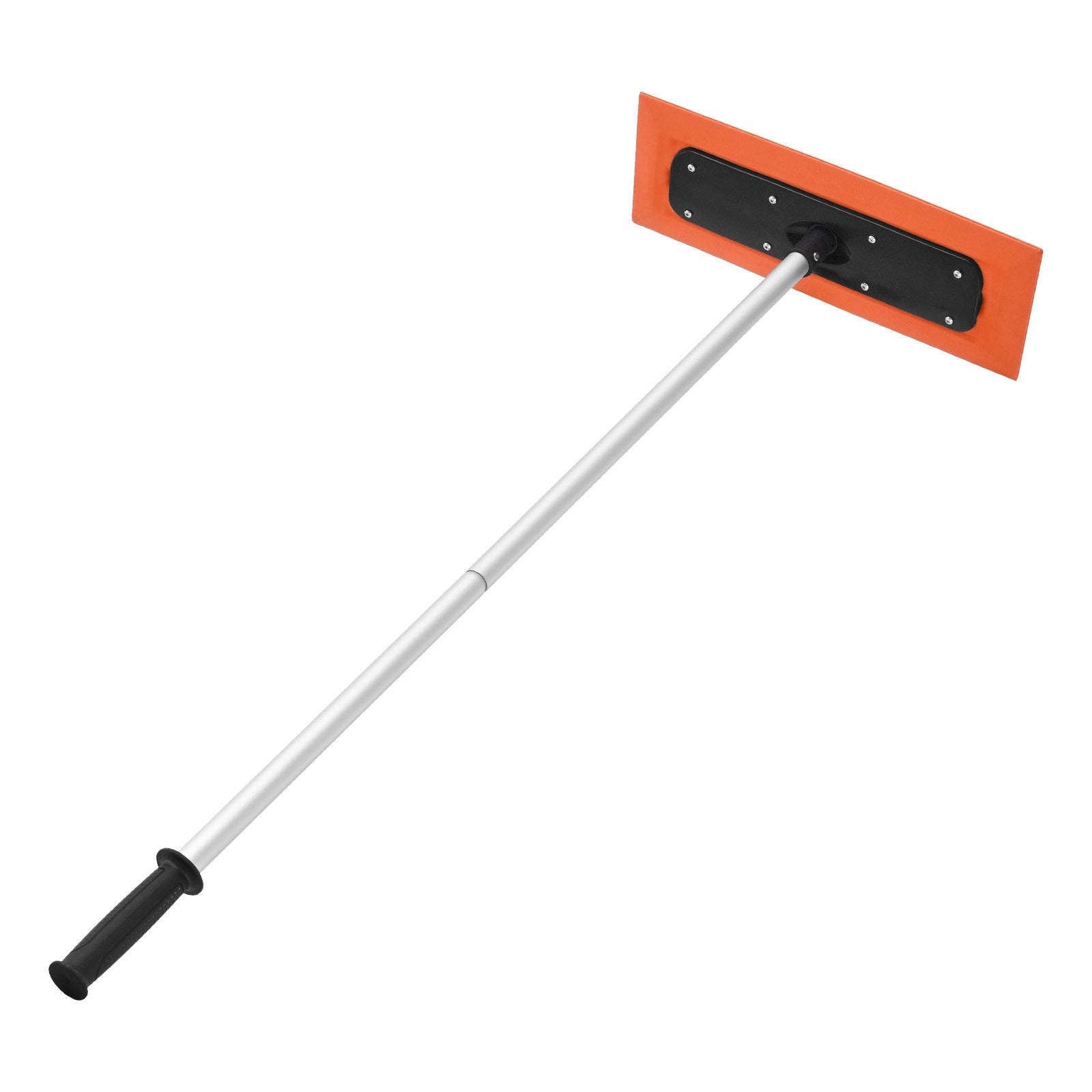 Snow Roof Rake, 1.2m Long Reach Car Roof Snow Scraper, 45cm Foam Blade for No Scratches, Non-Slip Handle, Lightweight Snows Removal Tool for Vehicle Garage Rooftop Leaves Debris Clearing