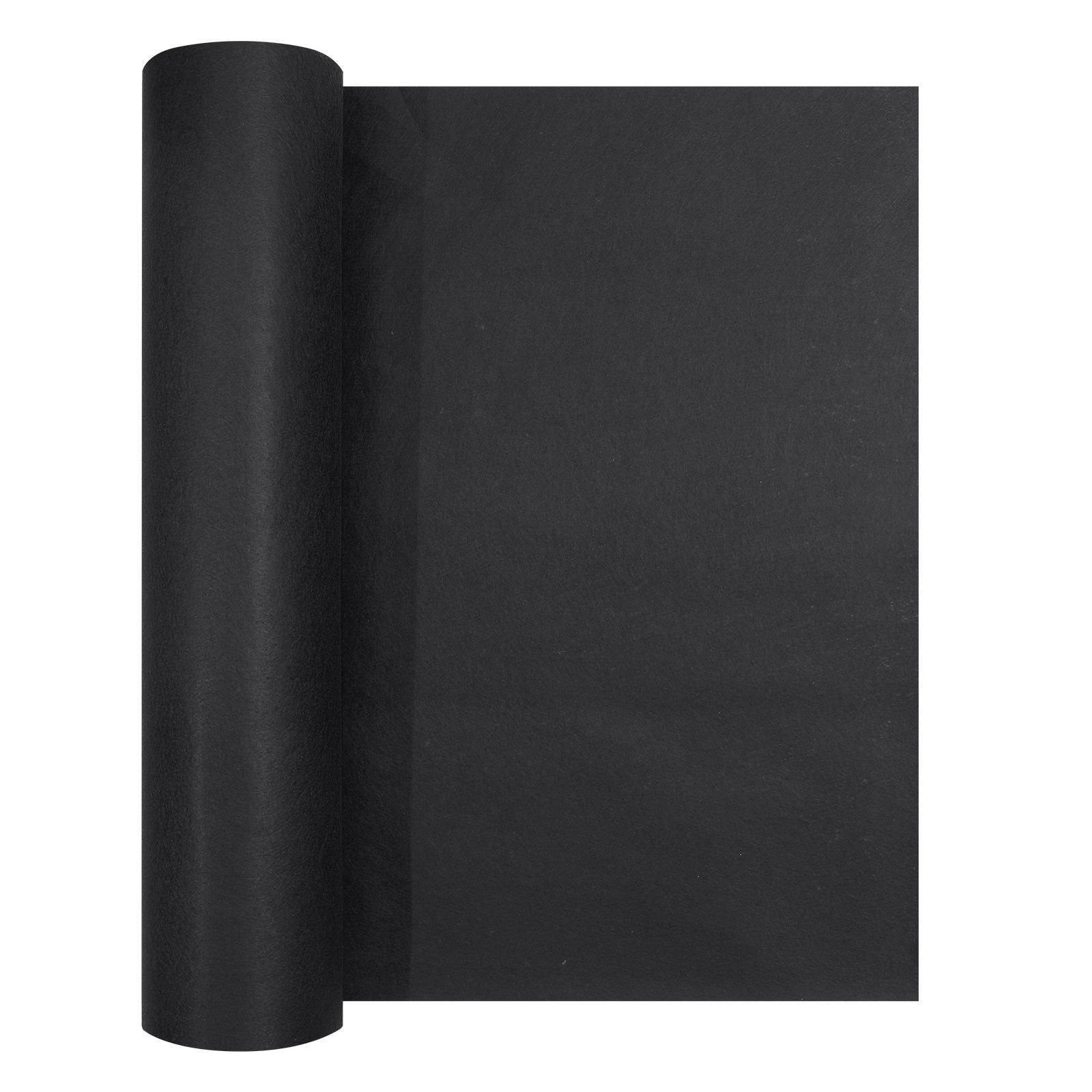 Driveway Fabric, 1*50m Non Woven Geotextile Fabric, Heavy Duty Garden Weed Barrier Fabric, 4.43OZ Landscape Fabric, French Drains Drainage Fabric, Ground Cover Weed Control Fabric,3.28 x 164 ft