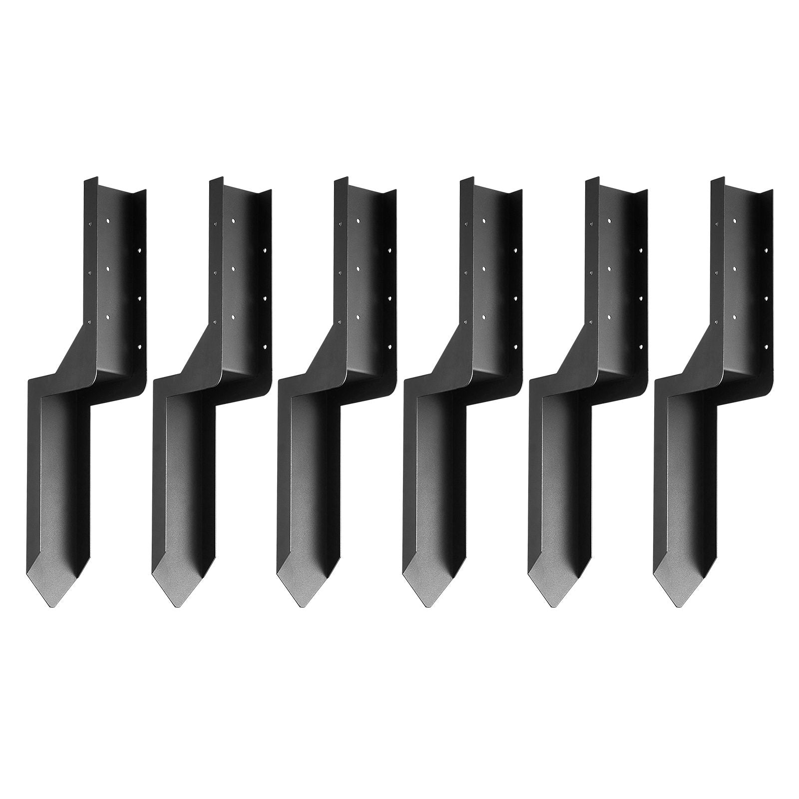 Fence Post Anchor Repair Kit 6 Pack Inner Support Stakes Repair