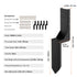 Fence Post Anchor Repair Kit 6 Pack Inner Support Stakes Repair