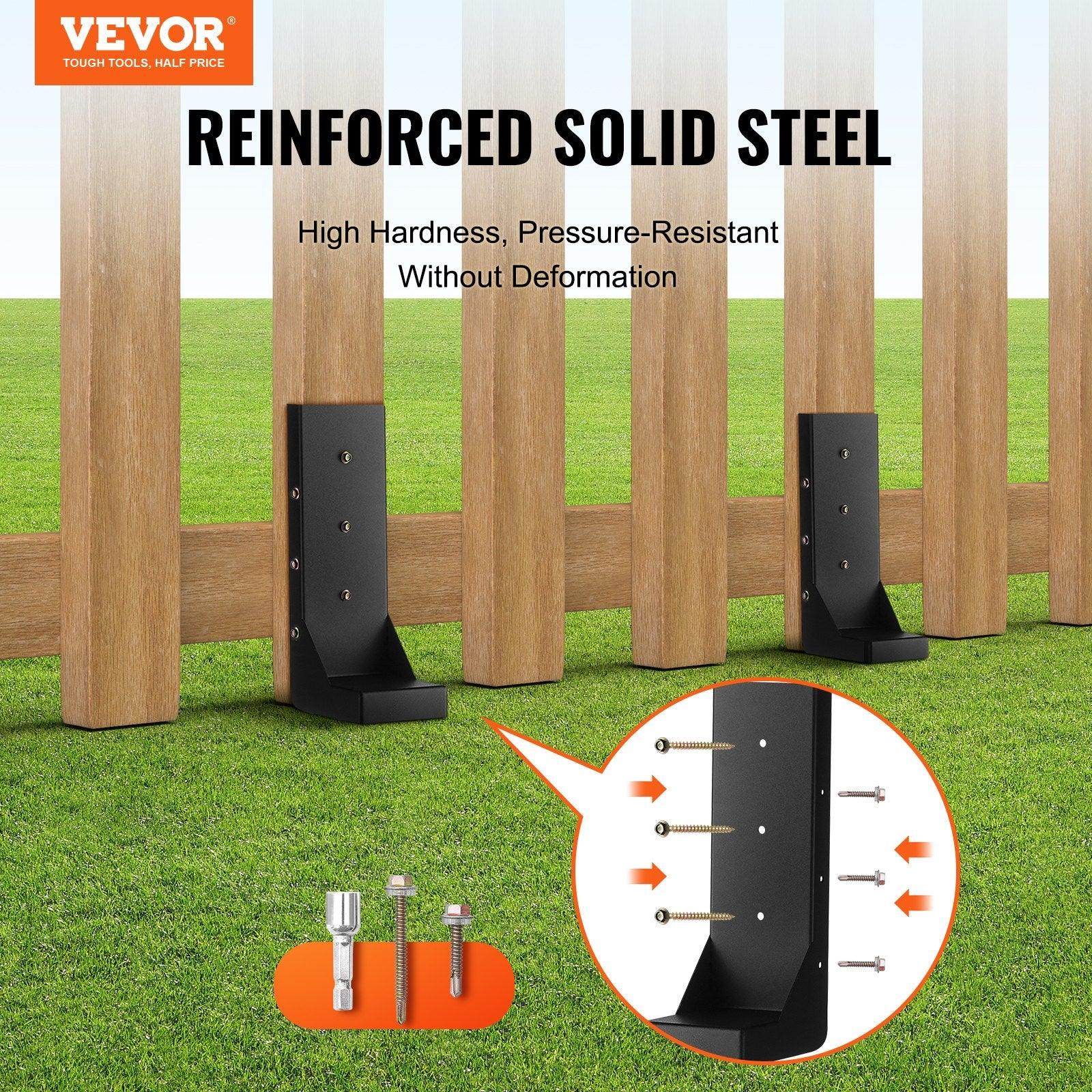 Fence Post Anchor Repair Kit 6 Pack Inner Support Stakes Repair