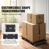 2 Pack Furniture Dolly with Wheels 500lb Heavy Duty Moving Dolly Black