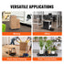 2 Pack Furniture Dolly with Wheels 500lb Heavy Duty Moving Dolly Black