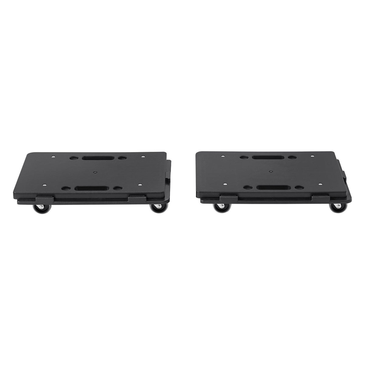 2 Pack Furniture Dolly with Wheels 500lb Heavy Duty Moving Dolly Black