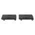 2 Pack Furniture Dolly with Wheels 500lb Heavy Duty Moving Dolly Black